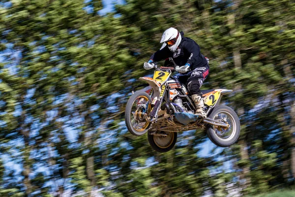 Warching, Tyskland-29 juni 2019: motocross utbildning i Warching — Stockfoto