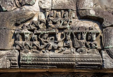Banteay Samre, bir tapınakta Angkor, Kamboçya.