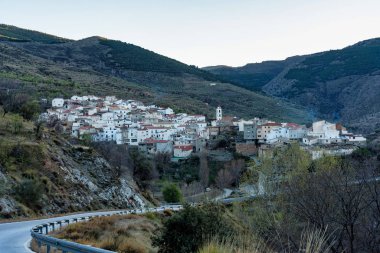 Sierra de Los Filabres'deki Bacares, Almeria, Endülüs, İspanya
