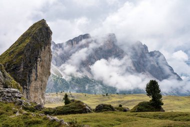 Göl Santa Caterina ya da Auronzo göl eyaleti Belluno, İtalya