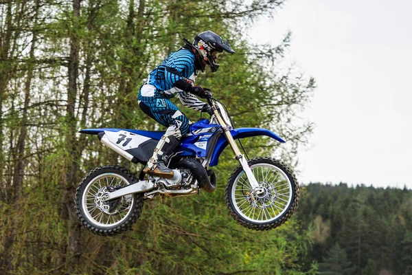 Warching, Tyskland-29 juni 2019: motocross utbildning i Warching — Stockfoto