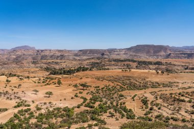 Tigray, Kuzey Etiyopya Gheralta peyzaj.