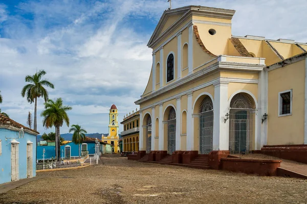 Церква Святої Трійці в Плаза мажор у Тринідад, Куба — стокове фото