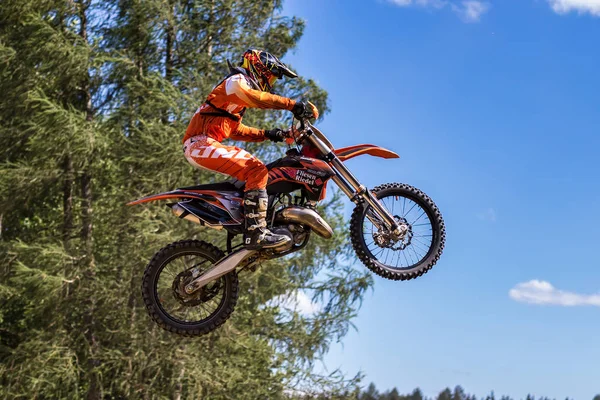 Warching, Almanya-Haziran 29, 2019: Motocross eğitim içinde Warching