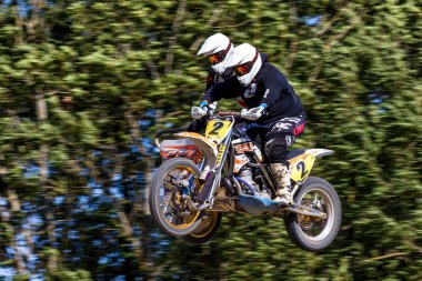 Warching, Almanya-Haziran 29, 2019: Motocross eğitim içinde Warching