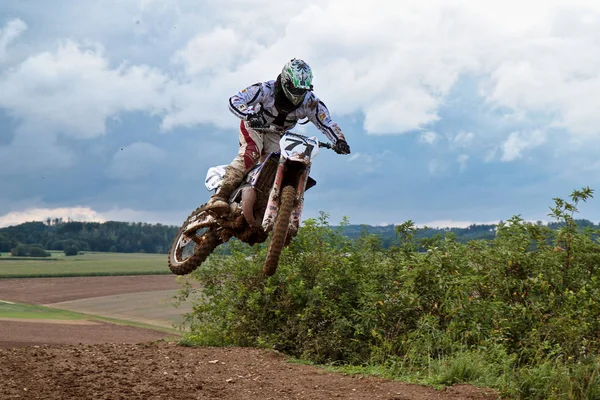 Windsberg, Allemagne - 29 juin 2019 : Entraînement de motocross à Windsberg — Photo