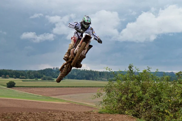 Windsberg, Tyskland-29 juni 2019: motocross utbildning i Windsberg — Stockfoto