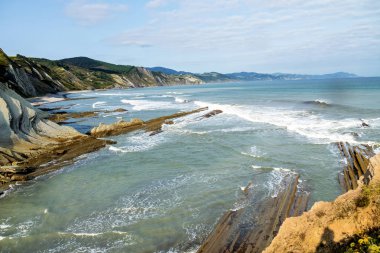 Zumaia - Bask ülke, İspanya Acantilado Flysch