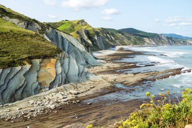 Zumaia - Bask ülke, İspanya Acantilado Flysch