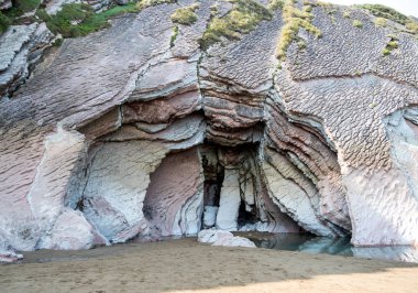 Zumaia - Bask ülke, İspanya Itzurum Flysch