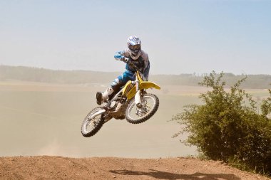 Windsberg, Almanya-29 Haziran 2019: Windsberg 'de Motocross eğitimi