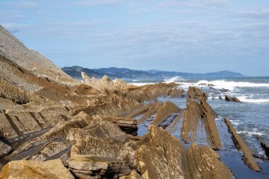 Zumaia - Bask ülke, İspanya Acantilado Flysch
