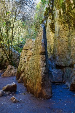 El Torcal de Antequera, Endülüs, İspanya, Antequera yakınlarında, Malaga.