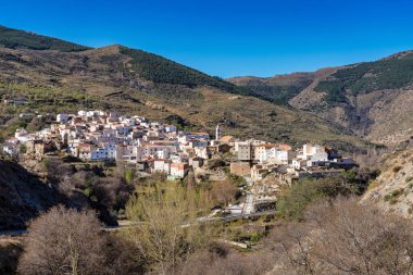 Sierra de Los Filabres'deki Bacares, Almeria, Endülüs, İspanya