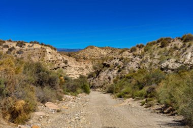 Tabernas çölü, İspanyol Desierto de Tabernas, Endülüs, İspanya