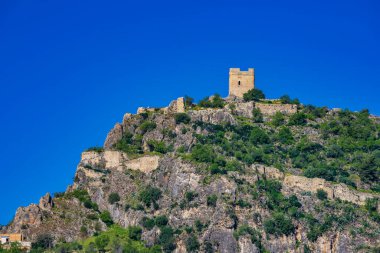 Zahara de la Sierra Sierra de Grazalema, Endülüs, İspanya.