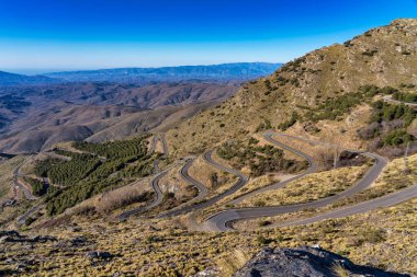 Alto de Velefique, Sierra de Los Filabres, Almeria, Endülüs, İspanya