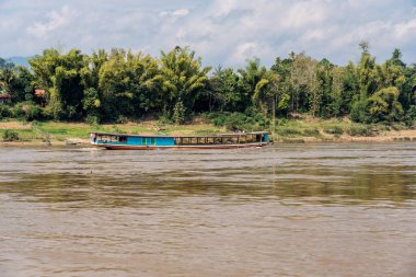 Mekong Nehri Luang Prabang tekne gezisi , Laos