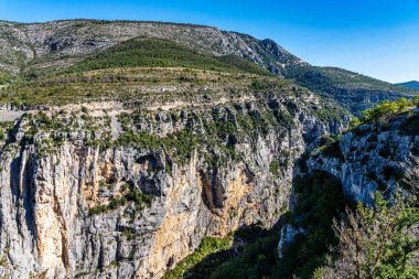Verdon Gorge, Fransız Alpleri Gorges du Verdon, Provence, Fransa