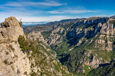 Verdon Gorge, Fransız Alpleri Gorges du Verdon, Provence, Fransa