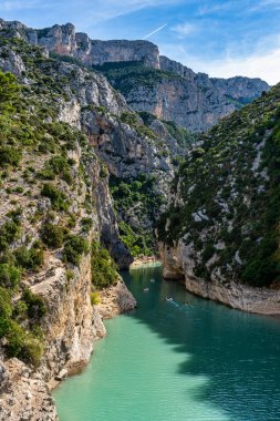 Verdon Gorge, Fransız Alpleri Gorges du Verdon, Provence, Fransa