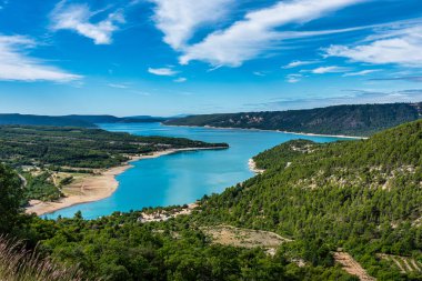 Sainte-Croix Gölü, Verdon Boğazı, Fransa Provence
