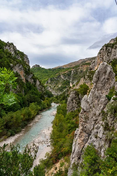 Verdon Gorge, Gorges du Verdon in French Alps, Provence, França — Fotografia de Stock