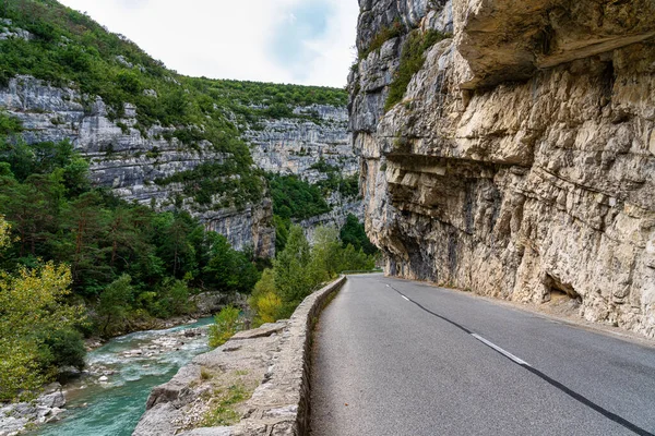 Verdon Gorge, Gorges du Verdon in French Alps, Provence, França — Fotografia de Stock