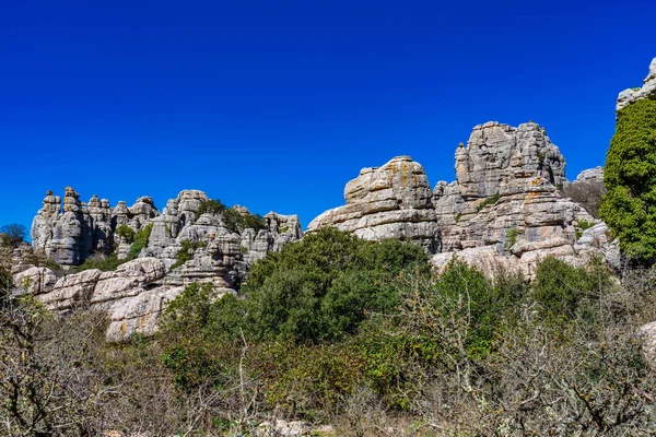 El Torcal de Antequera, Andalousie, Espagne, près de Antequera, province Malaga . — Photo