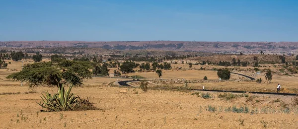 Пейзаж в Геральте в Тиграе, Северная Эфиопия . — стоковое фото