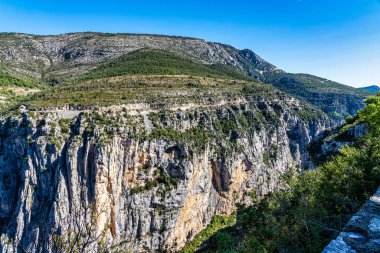 Verdon Gorge, Fransız Alpleri Gorges du Verdon, Provence, Fransa