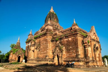 Myanmar 'daki Bagan tapınakları ve pagodaları, eski Burma, bir dünya mirası alanı..
