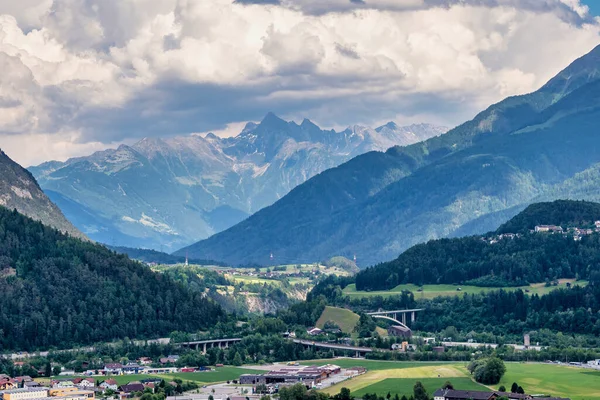 Tirol Avusturya Avrupa Daki Imst Kasabası — Stok fotoğraf