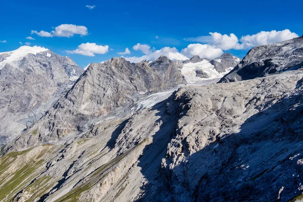 Italie Parc National Stelvio Route Célèbre Vers Col Stelvio Dans — Photo