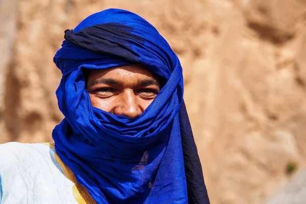 Erfoud Morocco Oct 2019 Berber People Moroccan Mountains Midelt Erfoud — 스톡 사진
