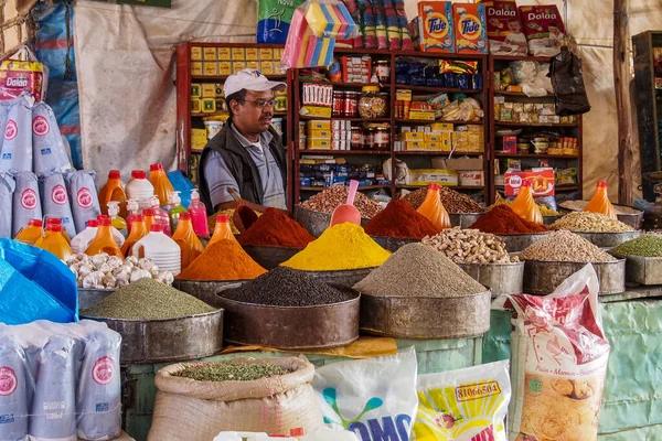 Rissani Μαρόκο Οκτ 2019 Αγορά Του Ρισσανιού Θεωρείται Σημαντικότερη Αγορά — Φωτογραφία Αρχείου