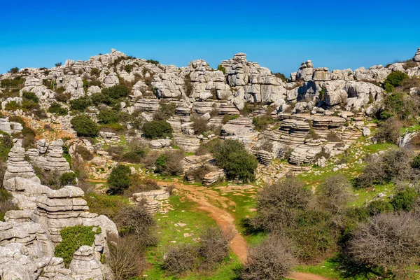 Forma Única Las Rocas Debe Erosión Que Ocurrió Hace 150 — Foto de Stock