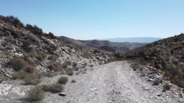 Tabernas Çölü, İspanyol Desierto de Tabernas, Endülüs. Avrupa sadece çöl. Almerya, Endülüs bölgesi, İspanya. Vahşi doğa koruma alanı ve spagetti batı filmleri için mekan.