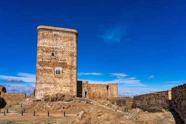 Ancient Medieval Castle Feria Extremadura Spain — Stock Photo, Image