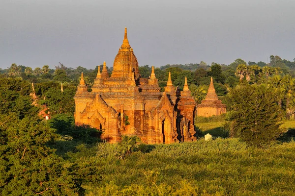 Pagodas Och Tempel Bagan Myanmar Tidigare Burma Ett Världsarv Asien — Stockfoto