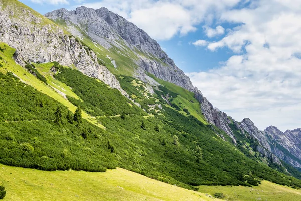 Tirol, Avusturya ve Avrupa 'da Imst yakınlarında Hahntenjoch.