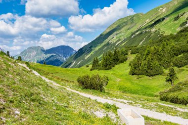 Tirol, Avusturya ve Avrupa 'da Imst yakınlarında Hahntenjoch.