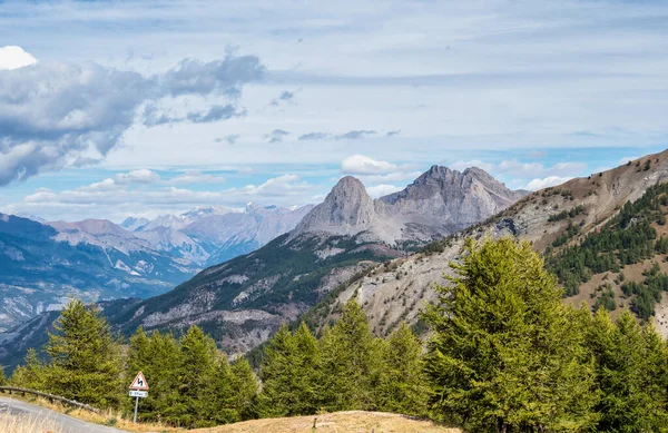 Alpina Landskapet Franska Alperna Col Allos Provence Alpes Mercantour Nationalpark — Stockfoto