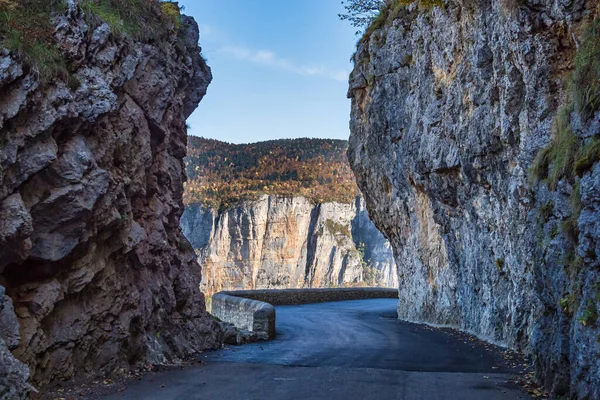 Vercors 'un Fransa' daki manzarası - Combe Laval, Col del la Machine, Fransa, Avrupa