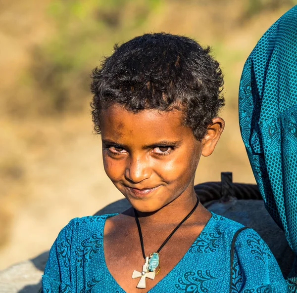 Tis Issat Éthiopie Février 2020 Les Personnes Vivant Près Des — Photo