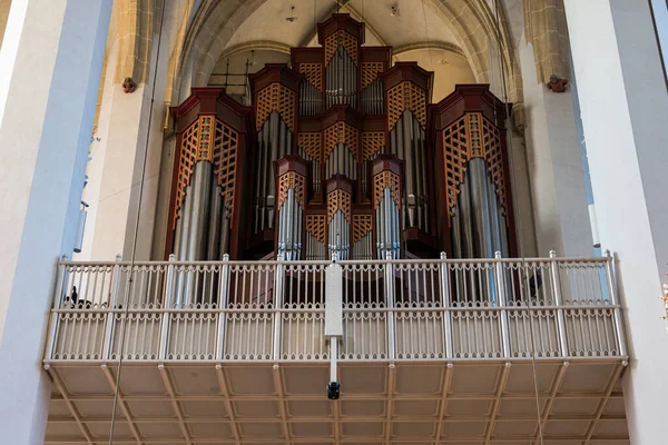 Interior Cathedral Our Dear Lady Munich Germany Symbol Bavarian Capital — Stock Photo, Image