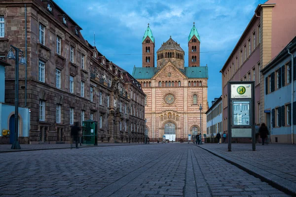 Speyer Alemanha Março 2020 Catedral Speyer Alemanha Oficialmente Chamada Basílica — Fotografia de Stock