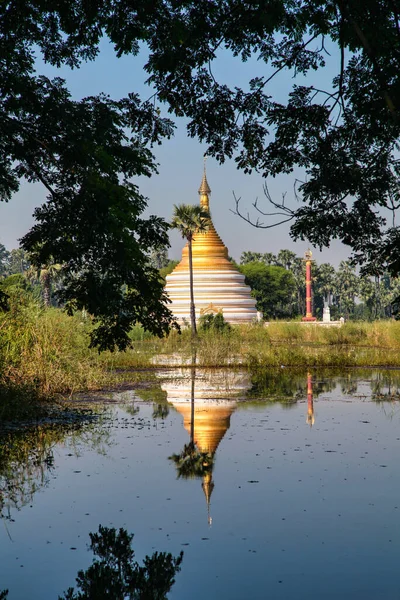 Ruinen Des Antiken Königreichs Ava Amarapura Mandalay Staat Myanmar Dem — Stockfoto