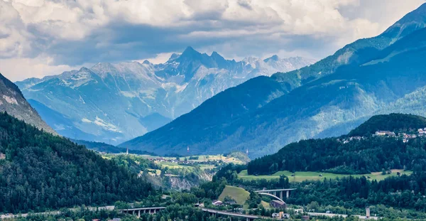 Ciudad Imst Tirol Austria Europa — Foto de Stock