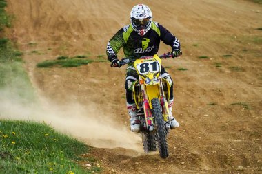 Warching, Almanya - 29 Haziran 2019 Motocross eğitimi
